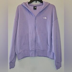 The North Face Women's Lavender Zip-Up Hoodie